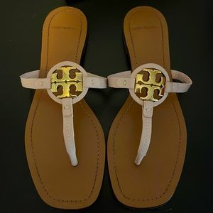 Tory Burch Mini Miller leather Sandals size 9